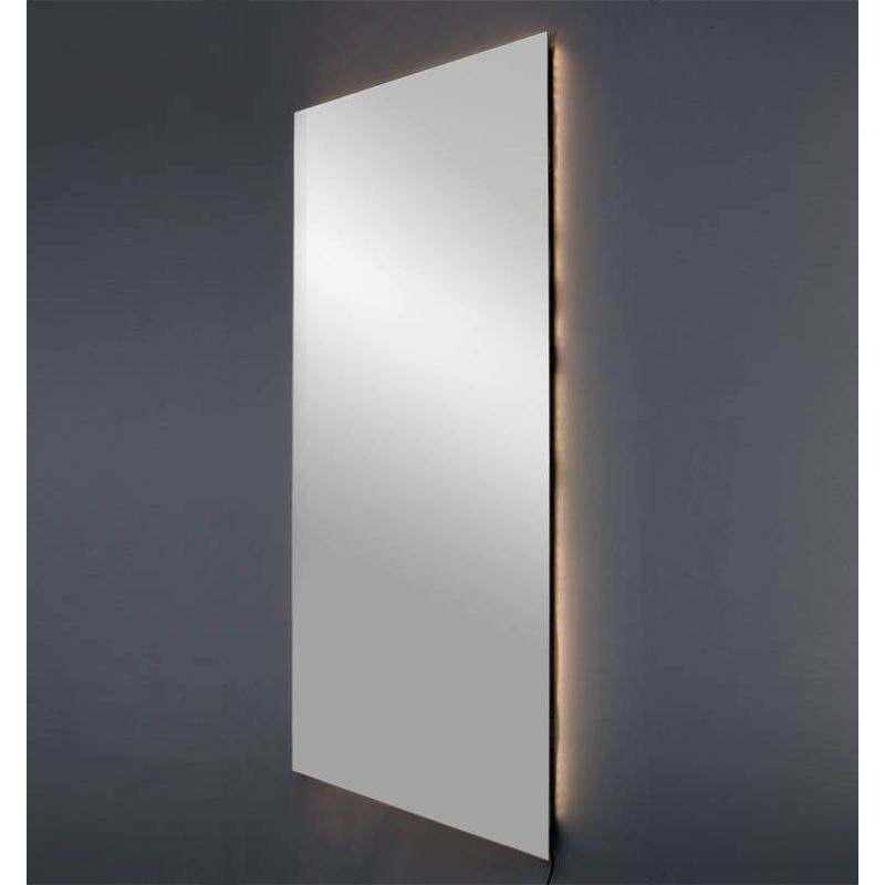 Espejo De Baño Rectangular, Espejo Decorativo Con Luz Led Rectangular, 80  Cm X 80 Cm con Ofertas en Carrefour