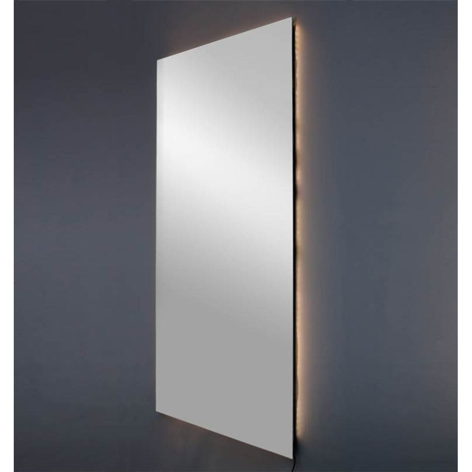 Espejo Baño Rectangular con Iluminación Led, 100 cm