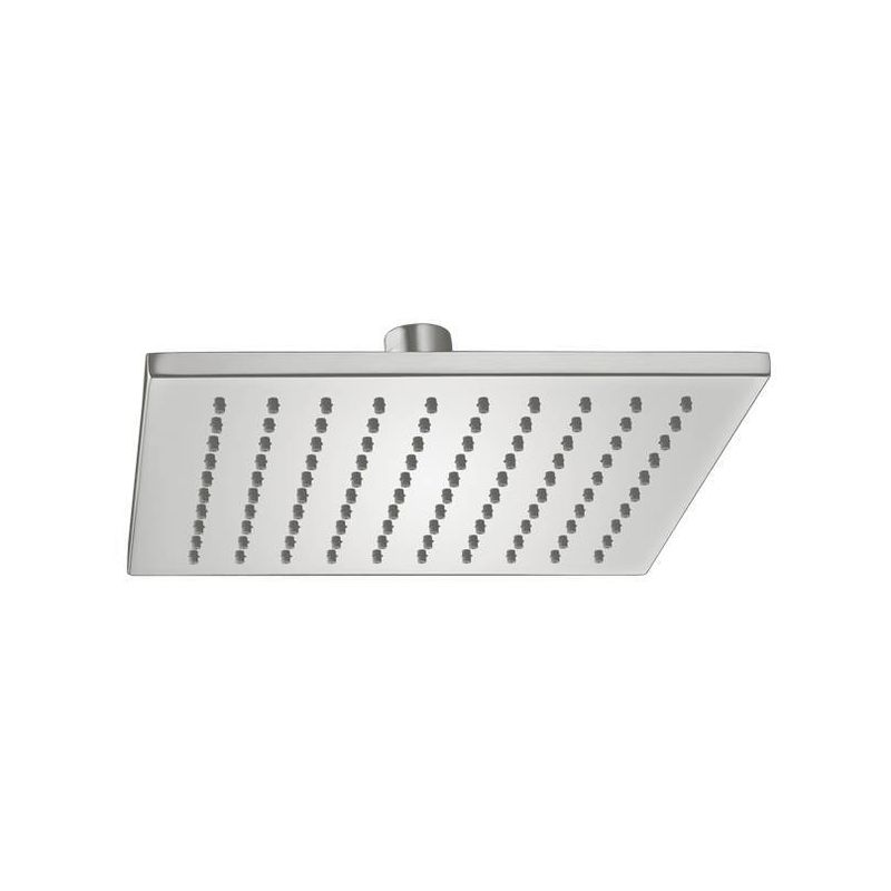 REGADERA DE BAÑO CUADRADA 20*20CM TECH-B S/BRAZO CROMO decorceramica