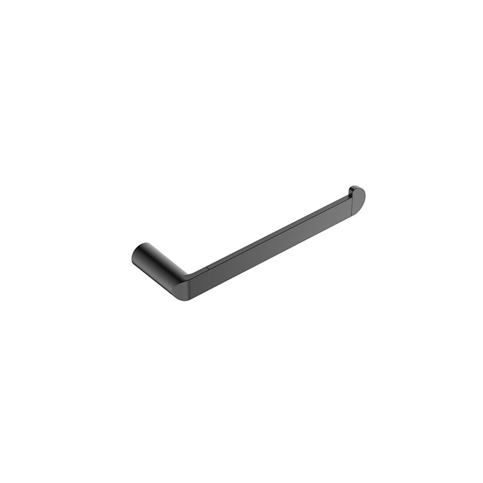 Toallero de acero Squared Away™ para puerta de gabinete de 23.49 cm color  gris oscuro
