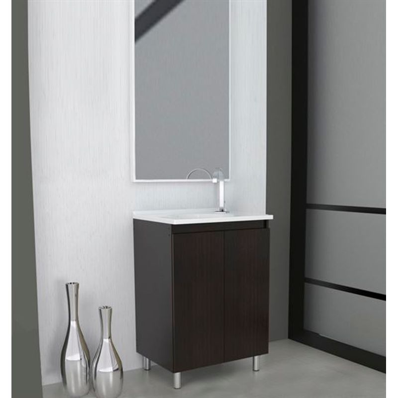 Conjunto mueble baño CENTUM con espejo y lavabo - Azulejos La Morenica