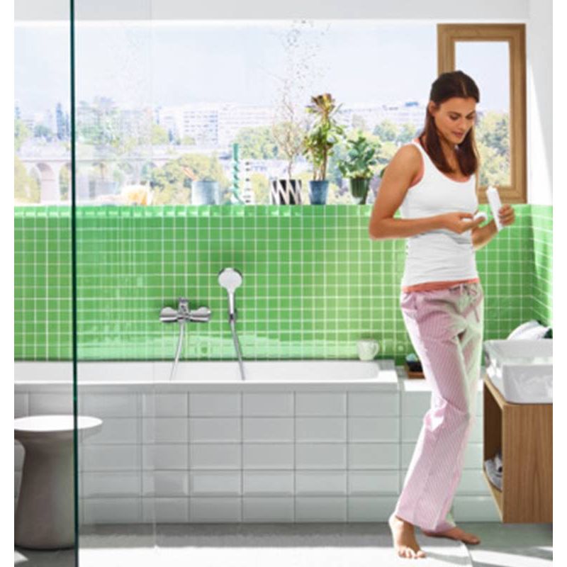 ⇒ Barra ducha tres eco-term con toma pared 061.635.05 ▷ Precio. ▷ Comprar  con los Mejores Precios. Ofertas online
