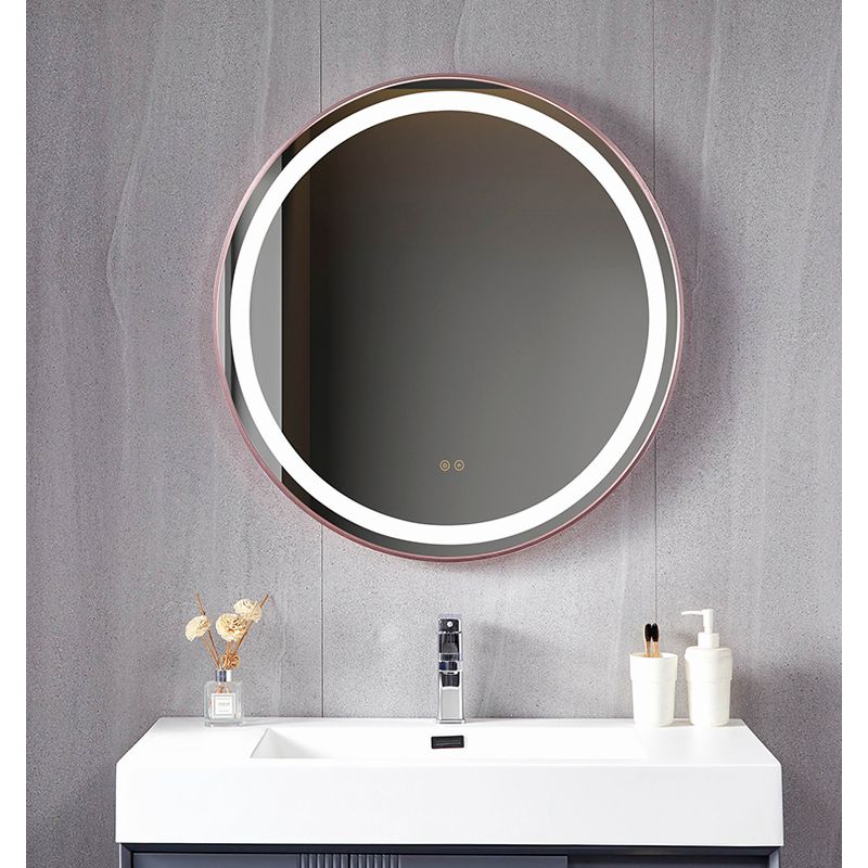 EMKE Espejo baño con luz LED Espejo de baño, espejo de baño tamaño pequeño,  45 x