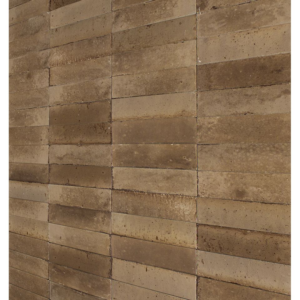 Porcelanato Para Piso Y Pared Estilo Brick Look-B 6x24 Beige ...